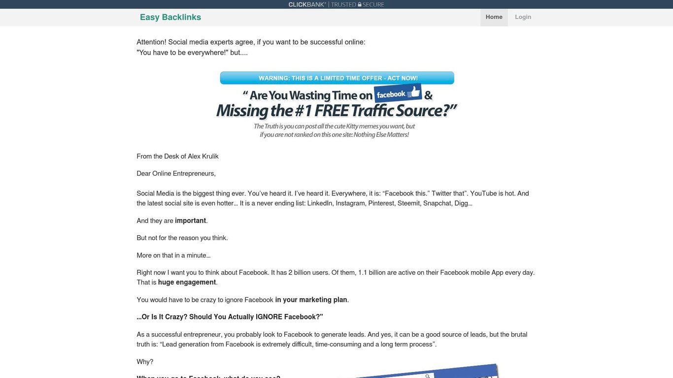 Easy Backlinks
