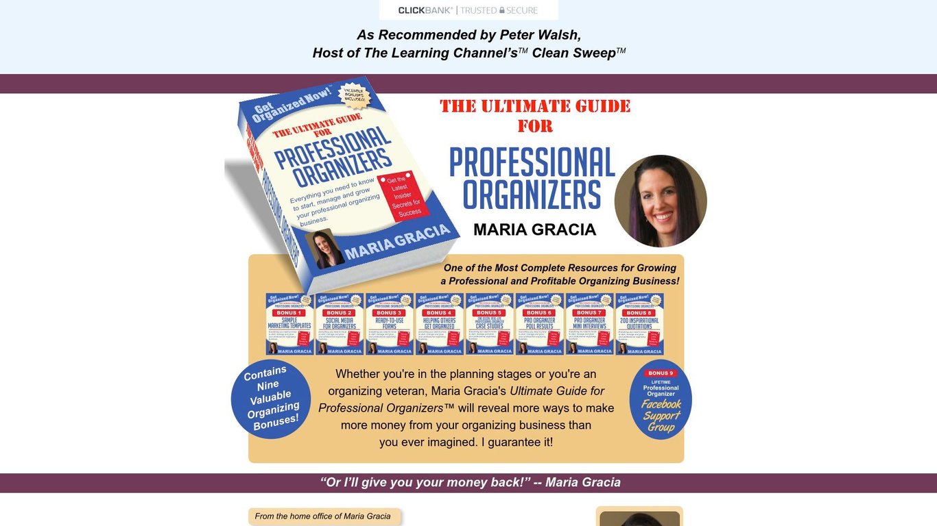 The Ultimate Guide for Professional Organizers