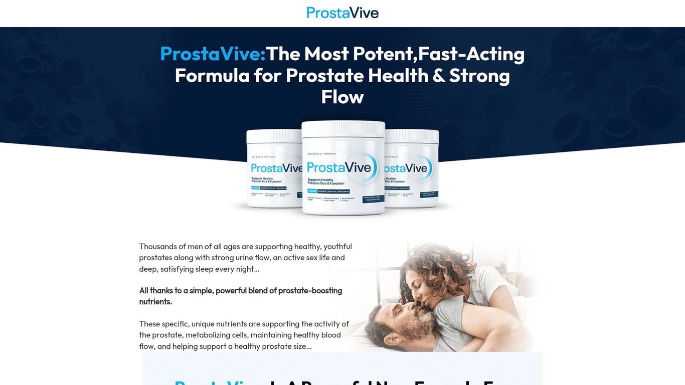 ProstaVive - Powerhouse Prostate Offer