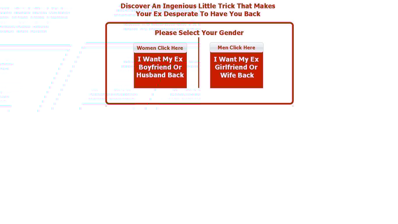 Hook Your Ex - New Ex Back Monster